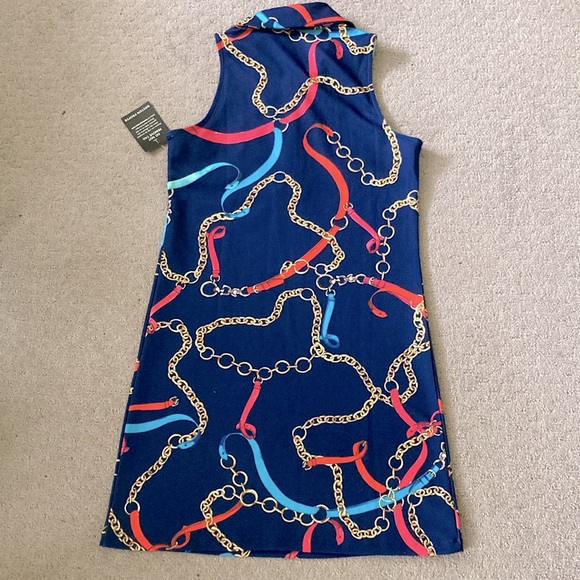 New BOSTON PROPER Status Zip Collared Dress, XS. - Picture 5 of 12